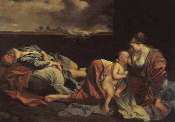 奧拉齊奧 傑特斯基 Rest on the Flight into Egypt